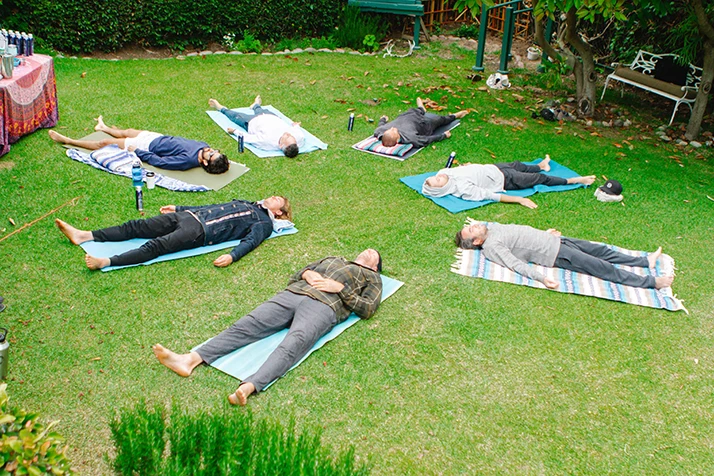 Chiropractic Laguna Beach CA Tribe Retreat Breathwork Circle
